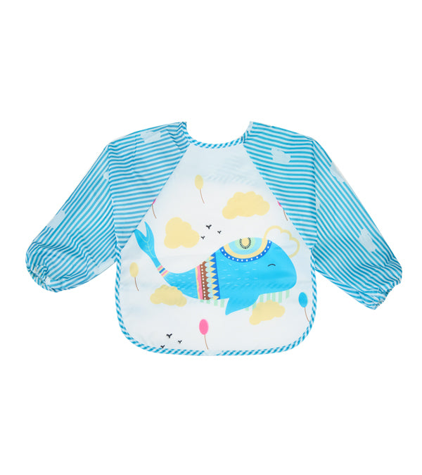 babero con mangas bebe 0 a 6 meses