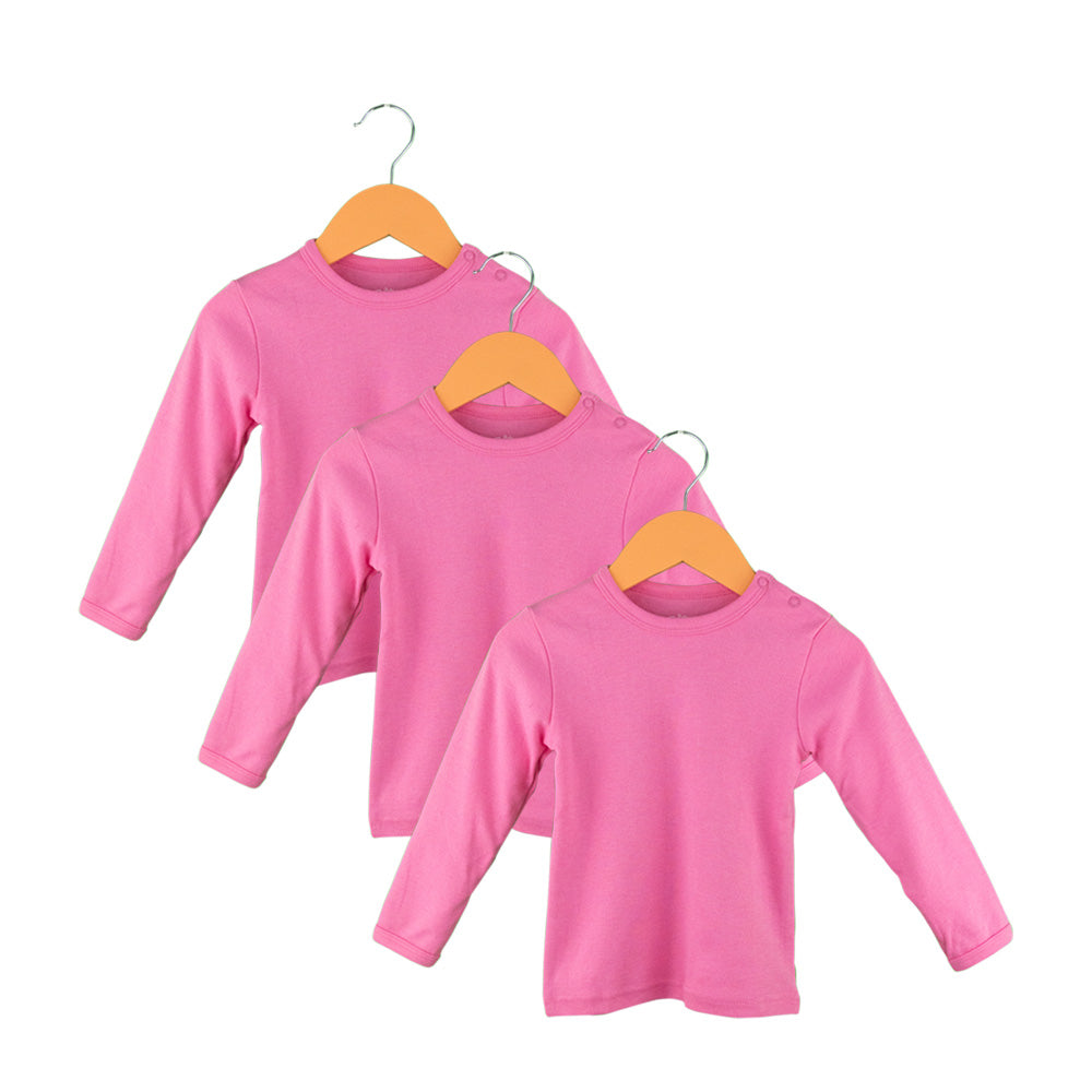 camiseta algodon pack 3 unidades