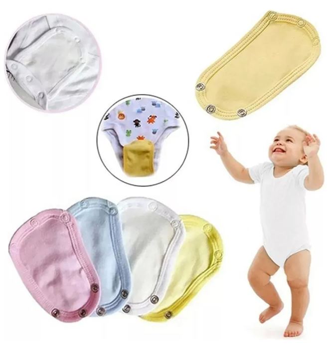 extensor de bodys bebe pack 3 unidades