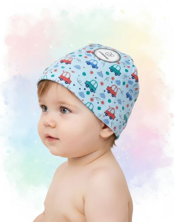 pack 3 gorros algodon surtidos 0 a 3 meses