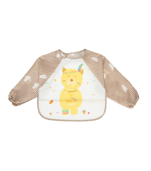 babero con mangas bebe 0 a 6 meses