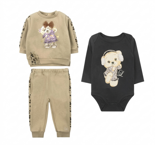 conjunto niña 3 piezas