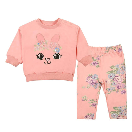 BUZO ALGODON  NIÑA CONEJITO