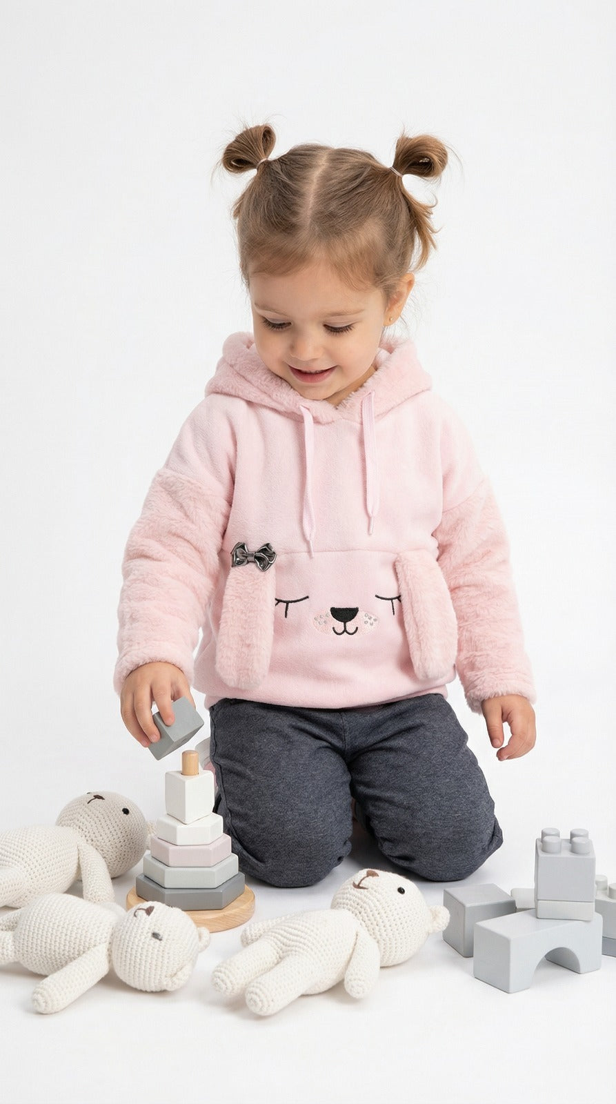 conjunto niña conejito