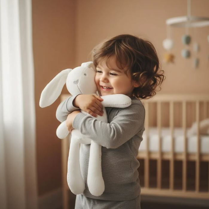 peluche de apego conejito