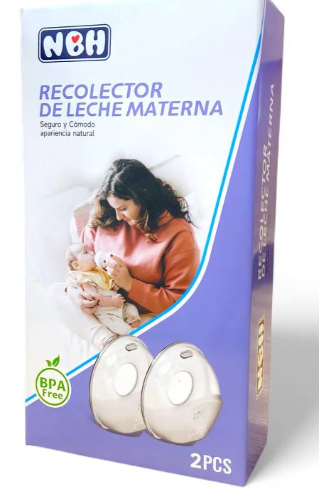 amapolas recolectoras de leche materna pack 2 unidades