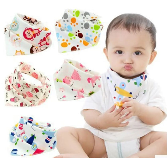 pack 3 baberos bandana surtidos 0 a 6 meses