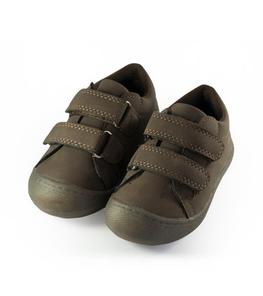 zapato gateador niño cafe