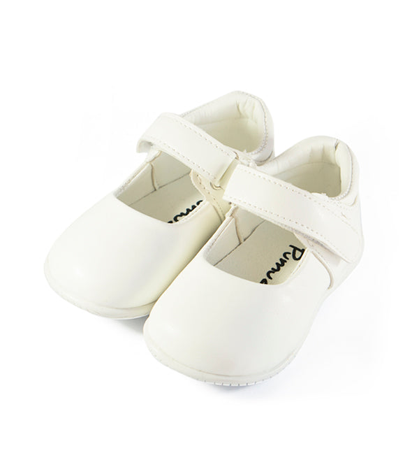 zapato gateador niña blanco