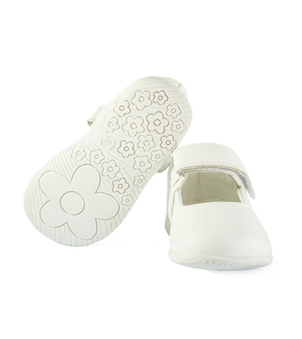 zapato gateador niña blanco