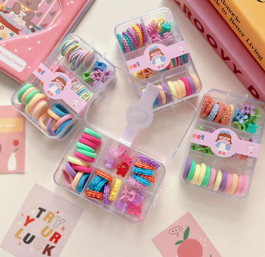 pack colets y pinches niña