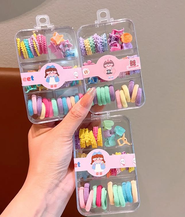 pack colets y pinches niña