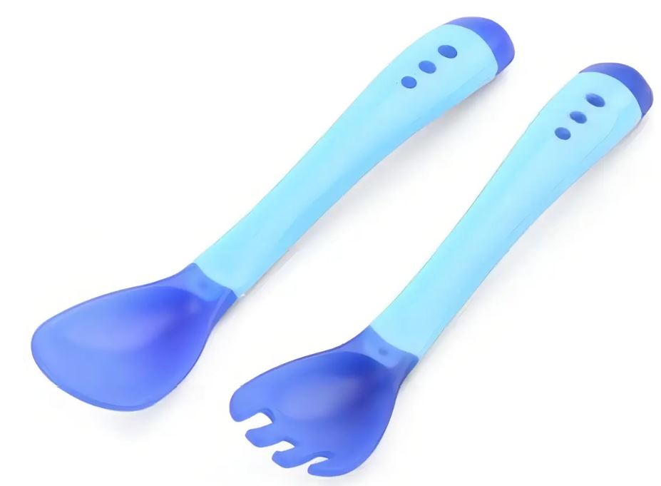 set cuchara y tenedor para bebes