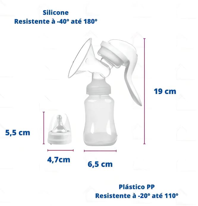extractor de leche manual