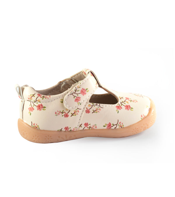 zapato gateador niña flores