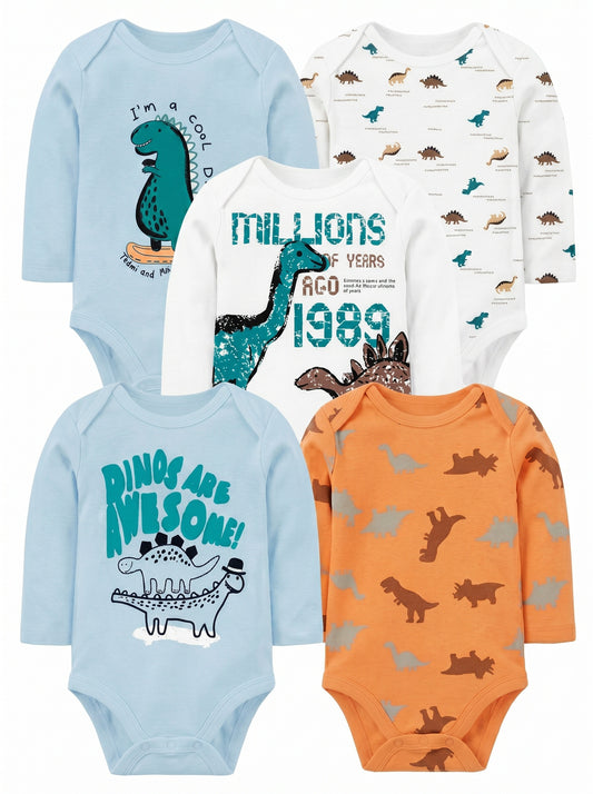 bodys algodon bebe pack 5 unidades