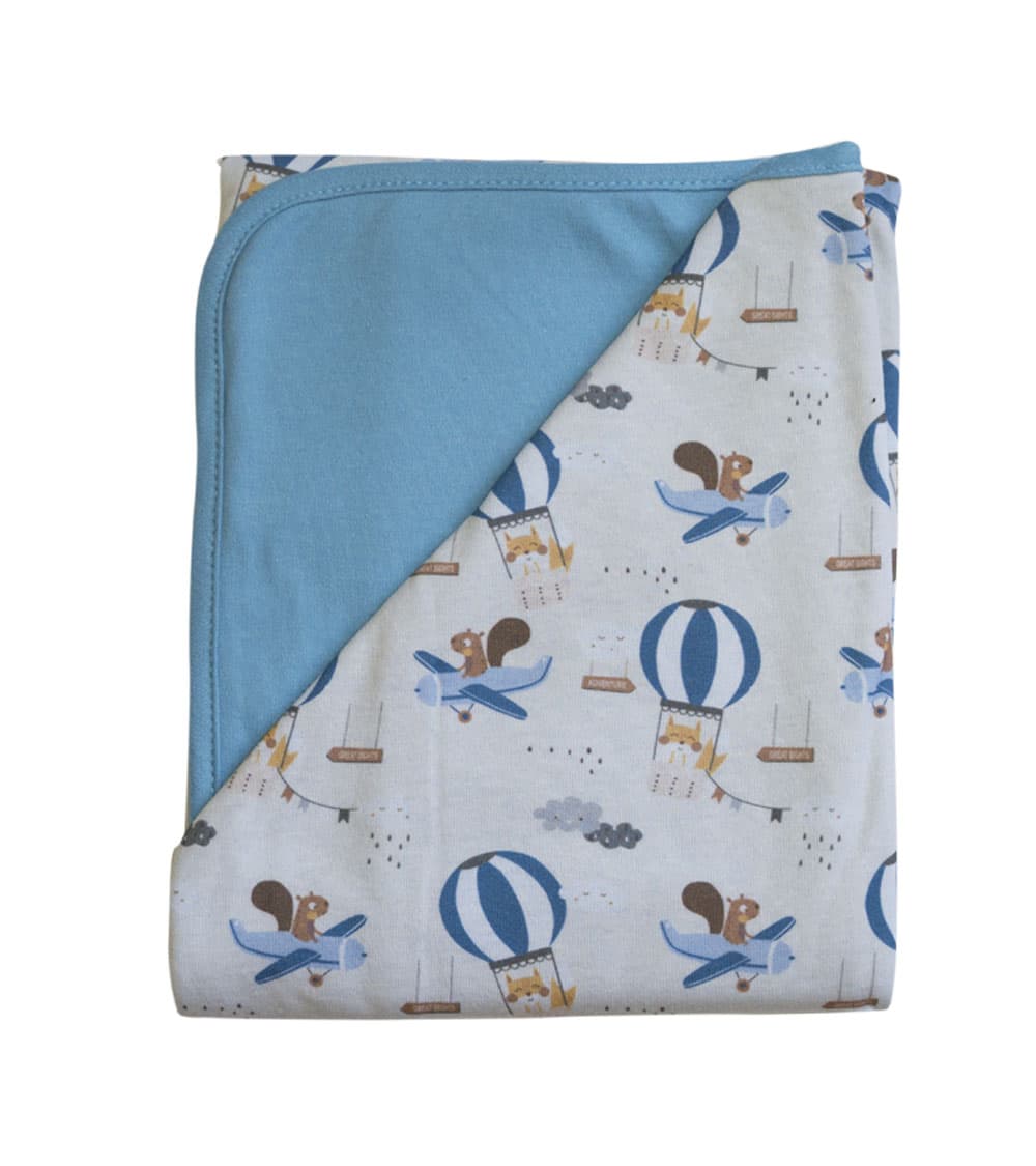 MANTA DE ALGODON DOBLE CAPA NIÑO