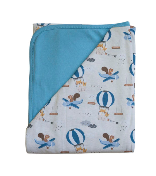 MANTA DE ALGODON DOBLE CAPA NIÑO