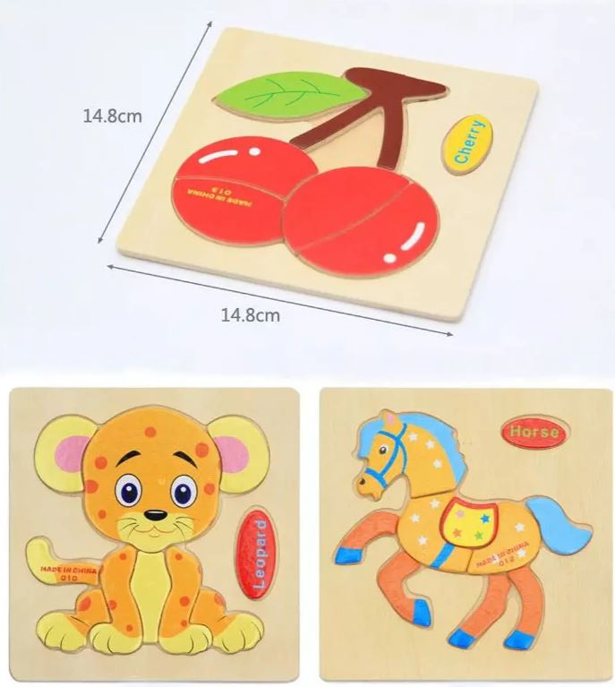 juegos de madera pack 3 unidades