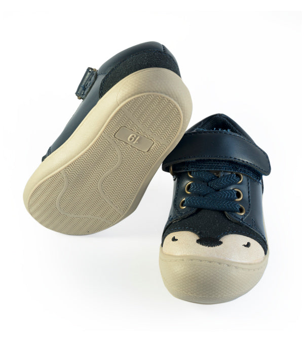 zapato gateador niño azul